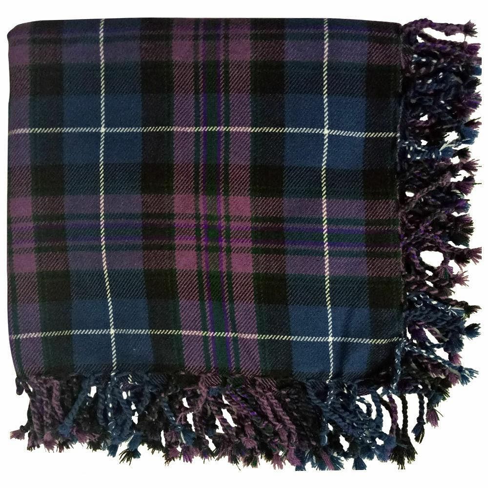 Traditional Scottish Highland Premium Acrylic Wool Tartans Fly Plaids 48" X 48"