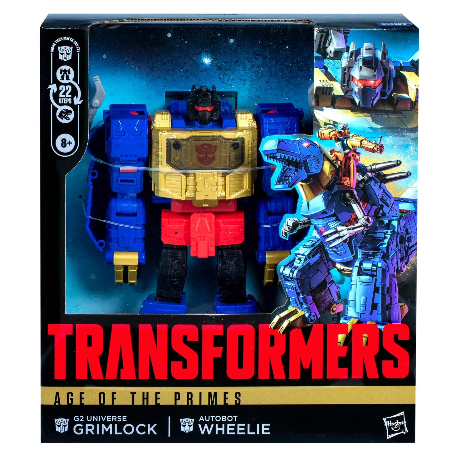 Transformers Age of the Primes Leader Class G2 Universe Grimlock – 7.5-Inch Converting Action Figure
