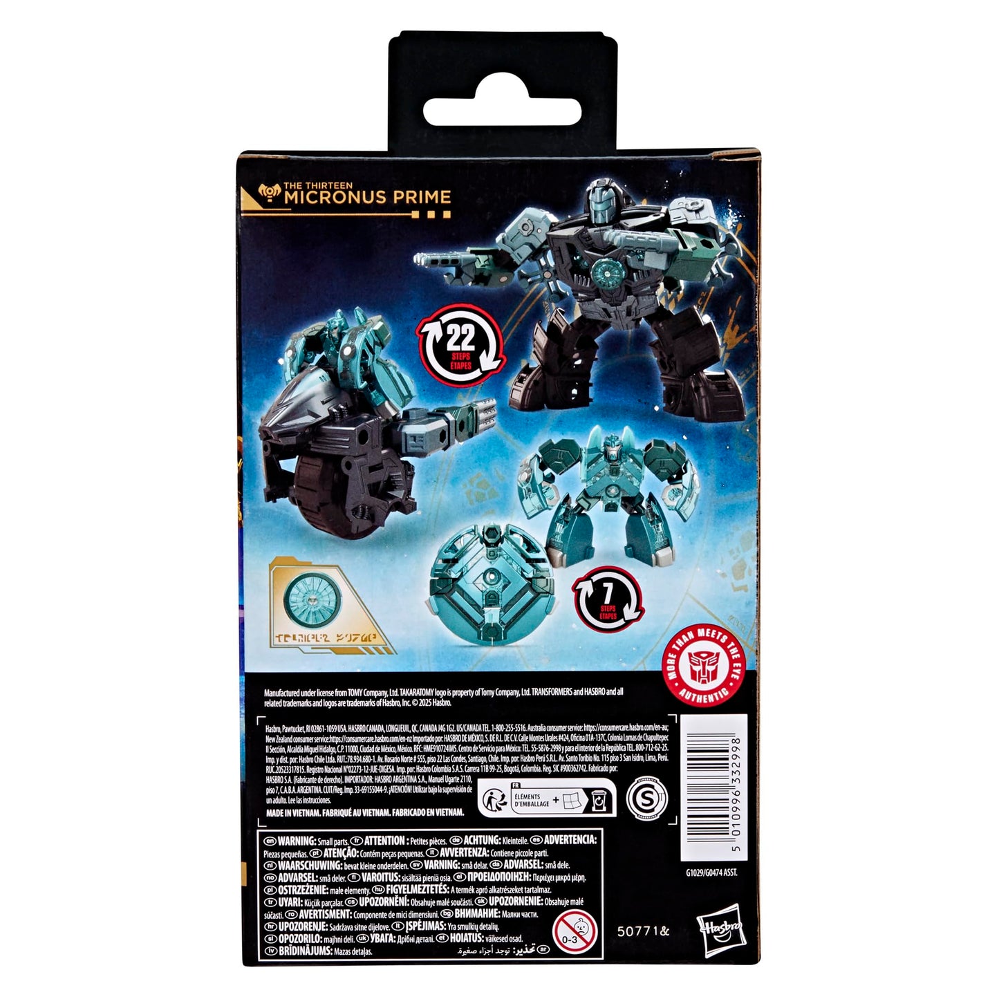 Transformers The Thirteen Micronus Prime Deluxe 5.5-Inch Action Figure | Age of the Primes