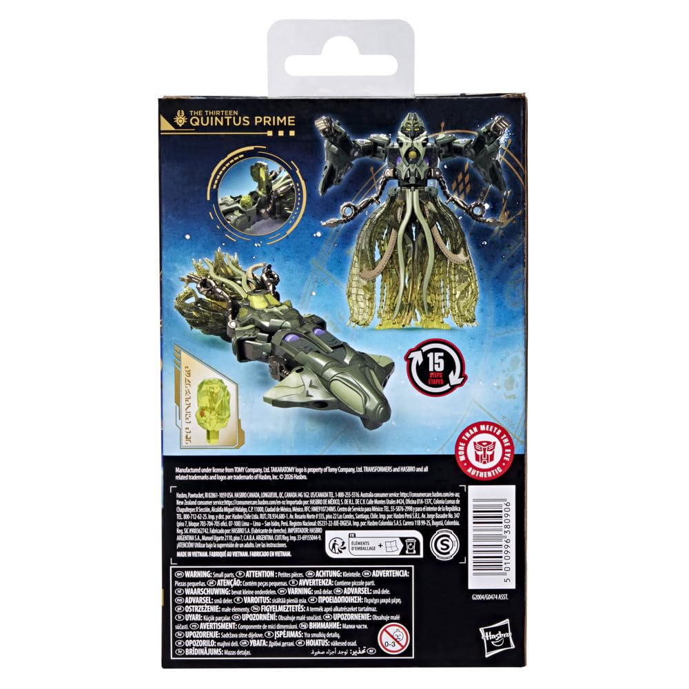 Transformers Age of the Primes: The Thirteen Quintus Prime Deluxe 5.5-Inch Figure