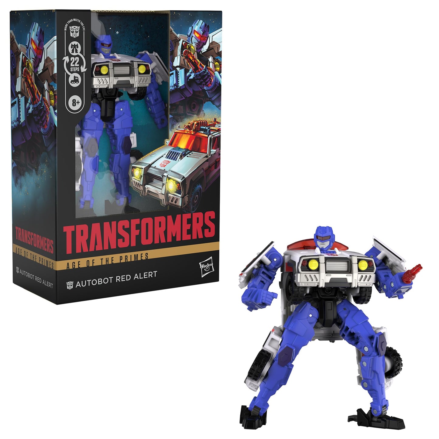 Transformers Age of the Primes Voyager Class Autobot Red Alert — 7-Inch Converting Action Figure
