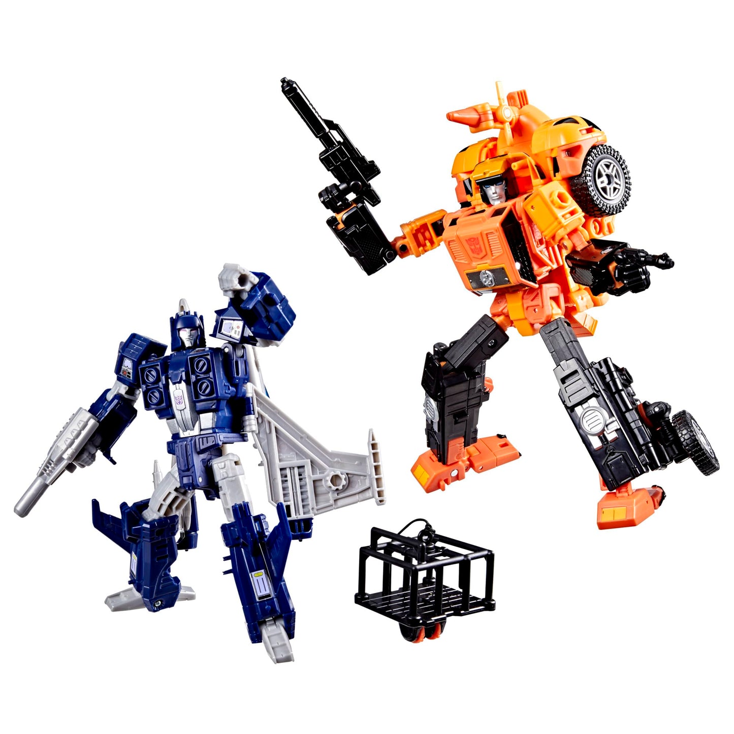 Transformers Age of the Primes Wreck 'n Doom Collection 2-Pack – Sandstorm & Slugslinger (7.5-inch & 5.5-inch) – Amazon Exclusive
