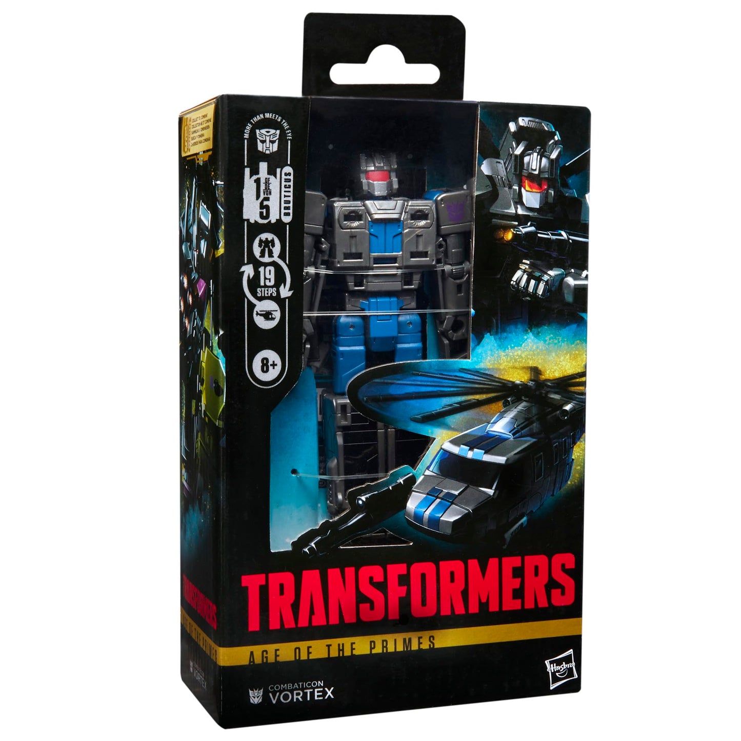 Transformers Age of the Primes Vortex Deluxe Class Combaticon – 5.5-Inch 2-in-1 Figure