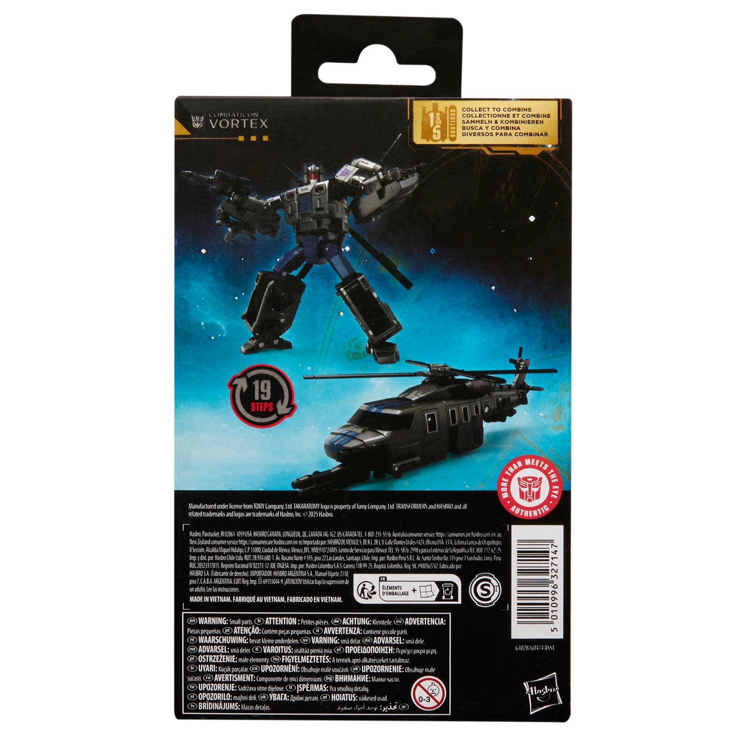 Transformers Age of the Primes Vortex Deluxe Class Combaticon – 5.5-Inch 2-in-1 Figure