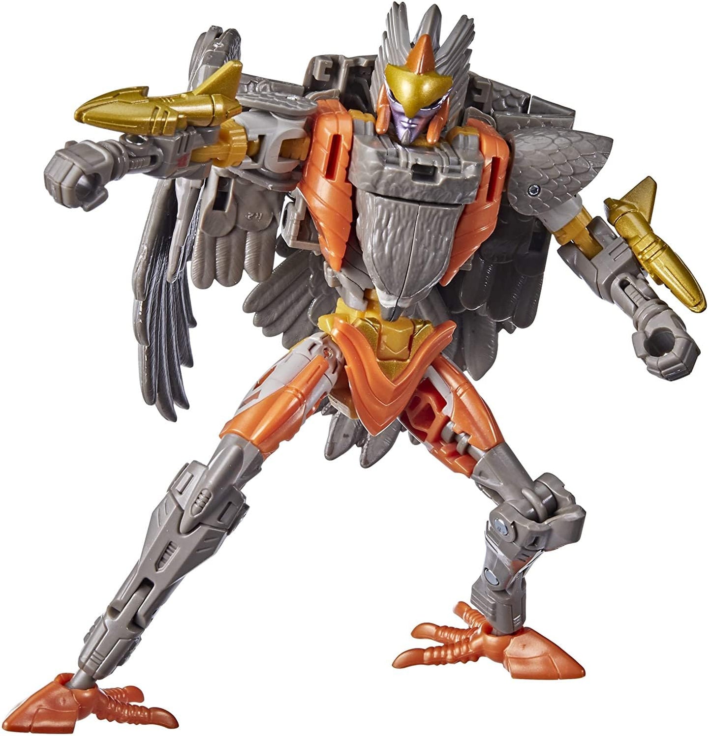 Transformers Generations War for Cybertron: Kingdom Deluxe WFC-K14 Airazor Action Figure – 5.5-Inch