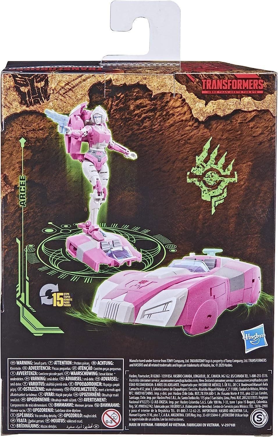 Transformers Kingdom Deluxe Arcee WFC-K17 – 5.5-inch Action Figure