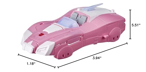 Transformers Generations Earthrise Deluxe Arcee Action Figure – 5.5-inch, Blaster Included