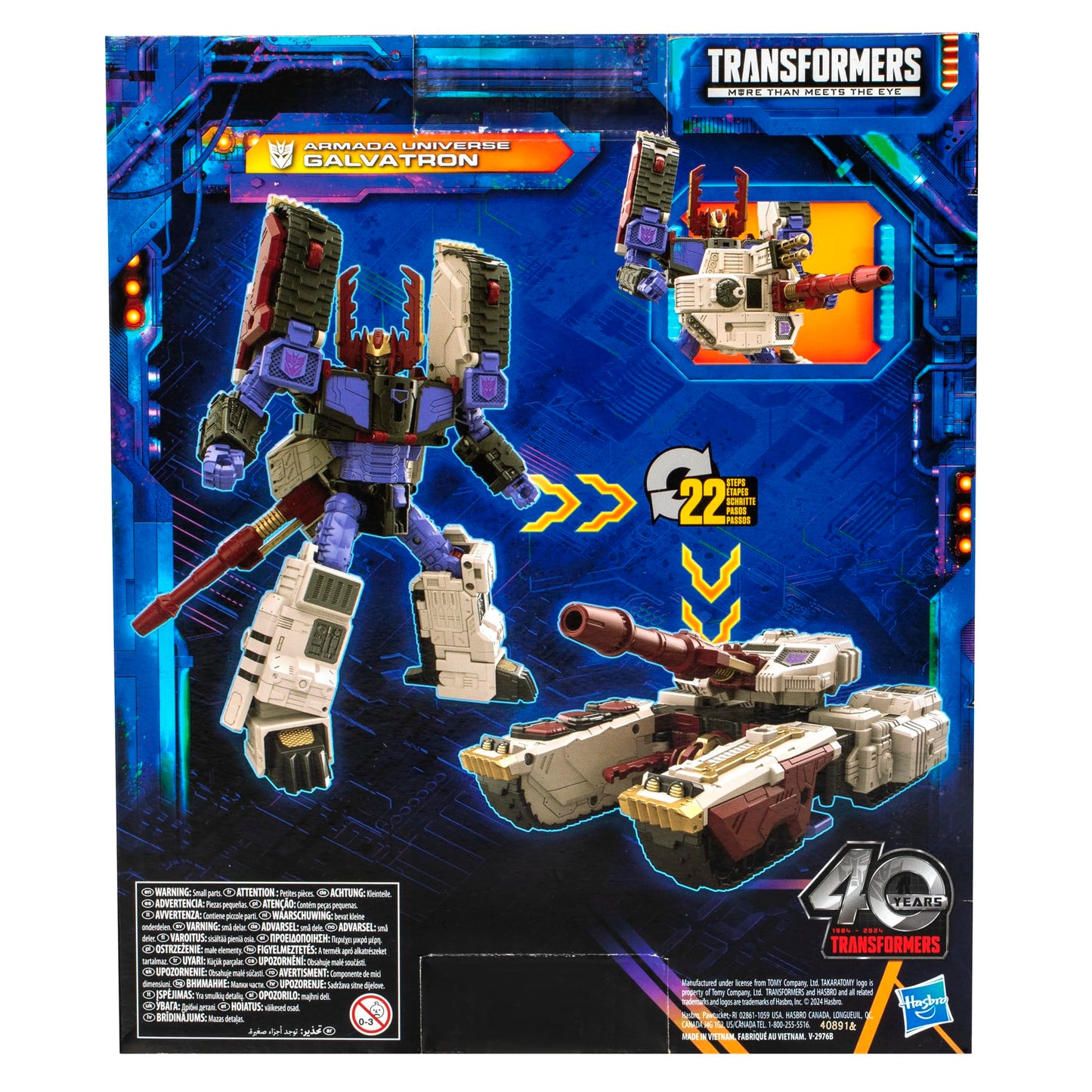 Transformers Legacy Evolution Armada Universe Galvatron 7-Inch Action Figure