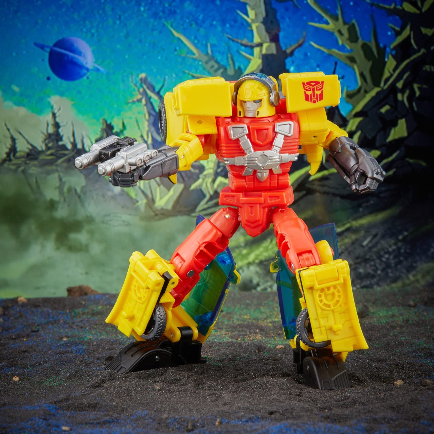 Transformers Legacy Evolution Armada Universe Hot Shot 5.5-inch Deluxe Action Figure