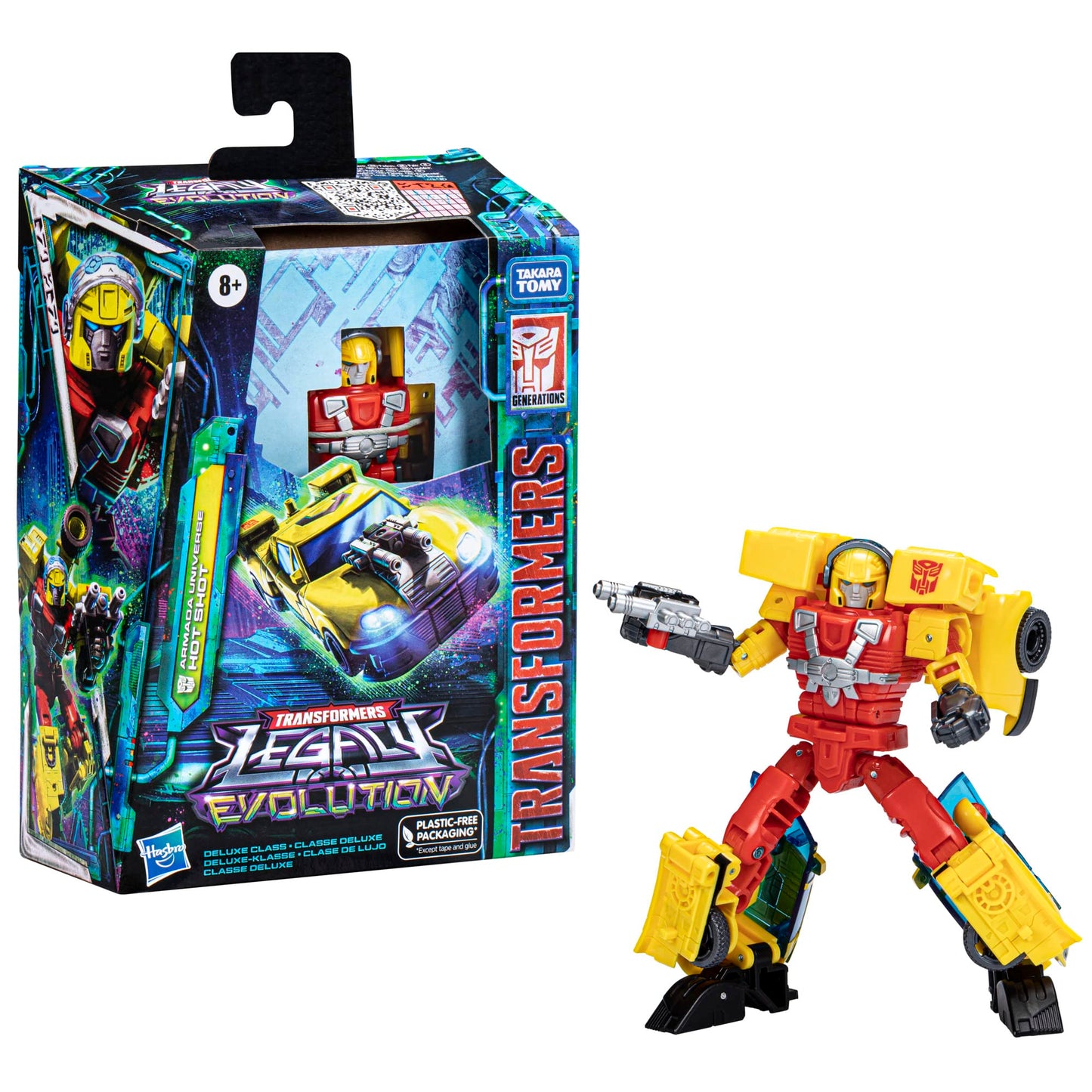 Transformers Legacy Evolution Armada Universe Hot Shot 5.5-inch Deluxe Action Figure