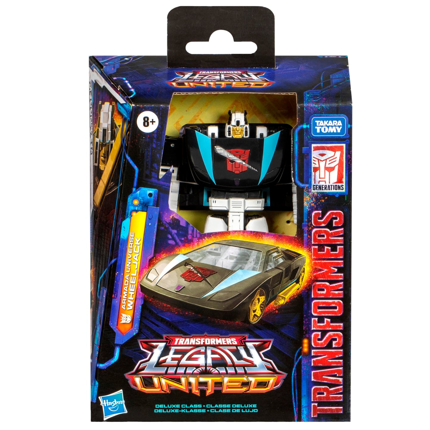 Transformers Legacy Armada Universe Wheeljack - 5.5-Inch Deluxe Converting Action Figure (8+)