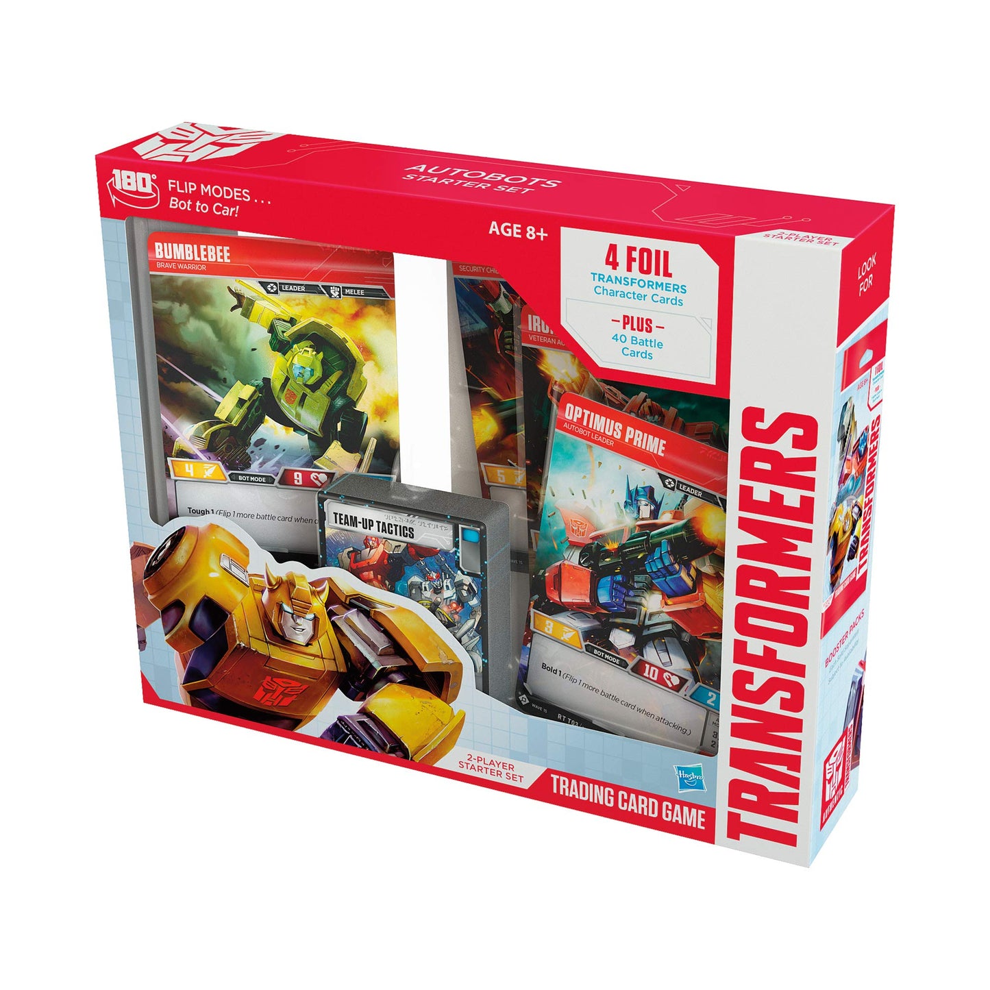 Transformers TCG Autobots Starter Set – 2-Player Deck with Bumblebee, Optimus Prime & More