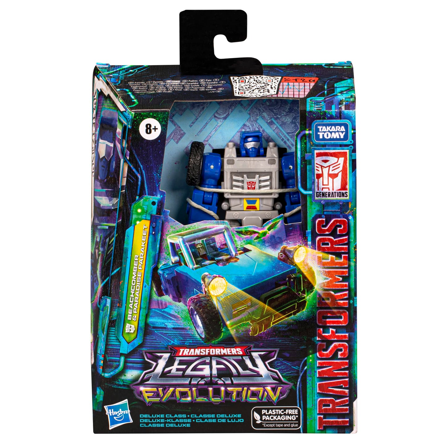 Transformers Beachcomber & Paradise Parakeet | Legacy Evolution Deluxe 5.5-Inch Action Figure