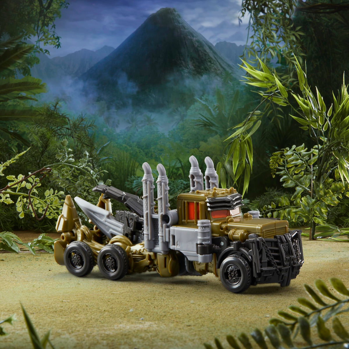 Transformers Rise of the Beasts Scourge Battle Changer – 4.5-Inch Beast Alliance Figure (Ages 6+)