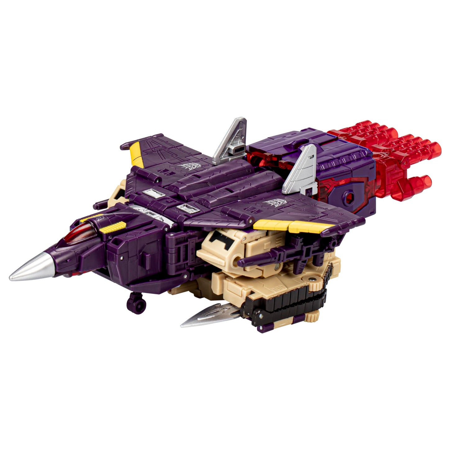 Transformers Legacy Evolution Leader Blitzwing Toy – 7-Inch Action Figure for Ages 8+
