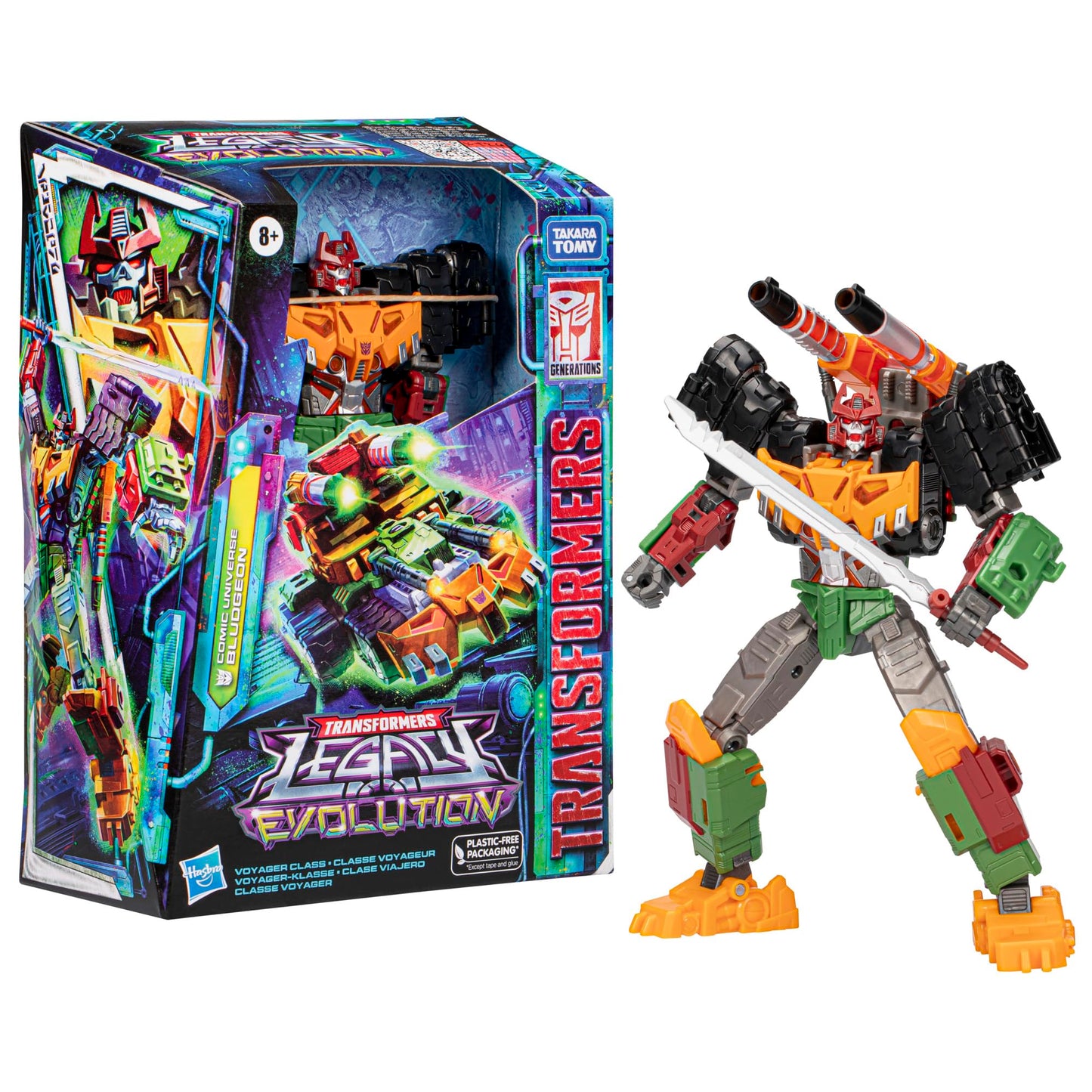 Transformers Legacy Evolution Bludgeon Voyager Class 7-Inch Action Figure – Ages 8+
