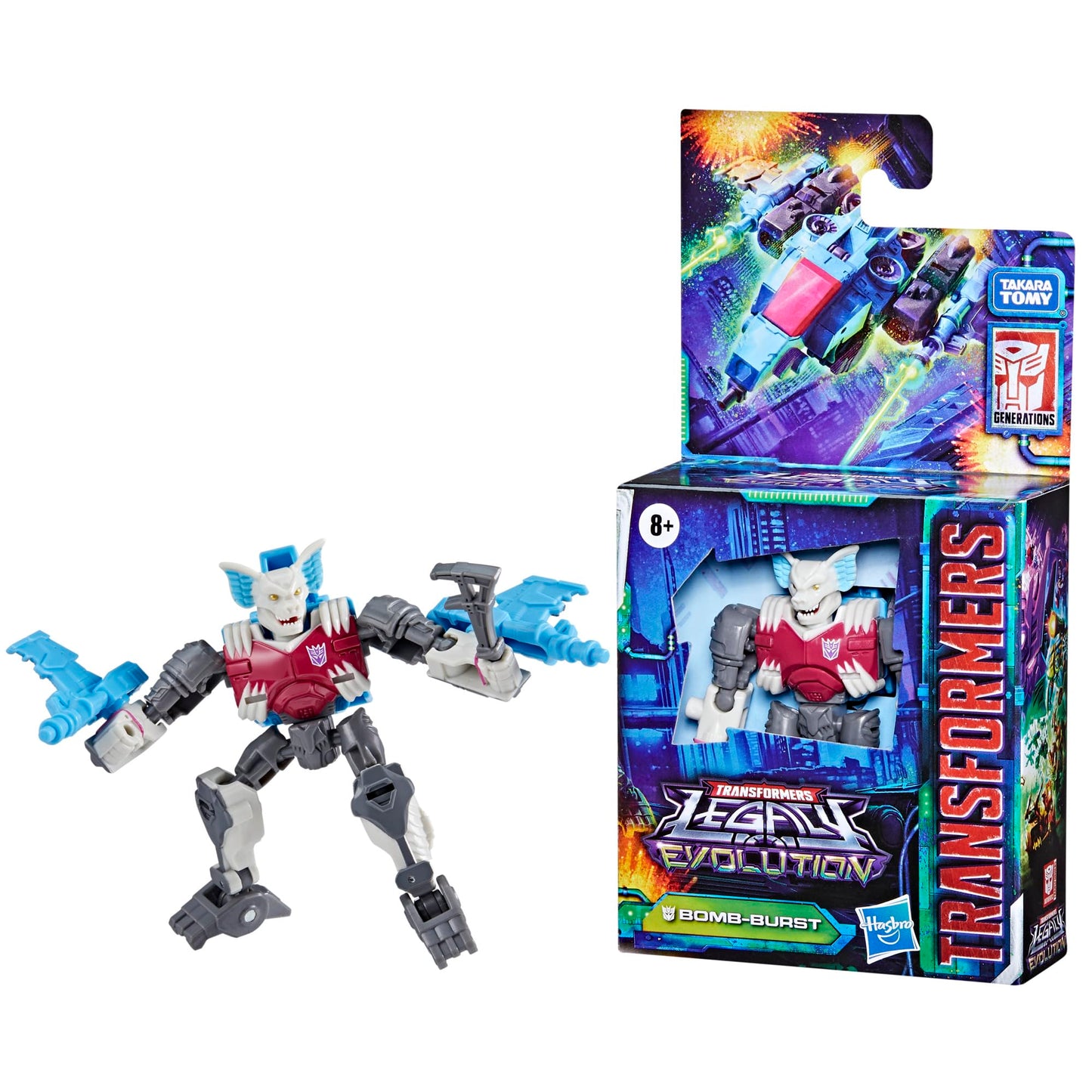 Transformers Legacy Evolution Bomb-Burst 3.5-Inch Action Figure | Collectible Toy for Ages 8+