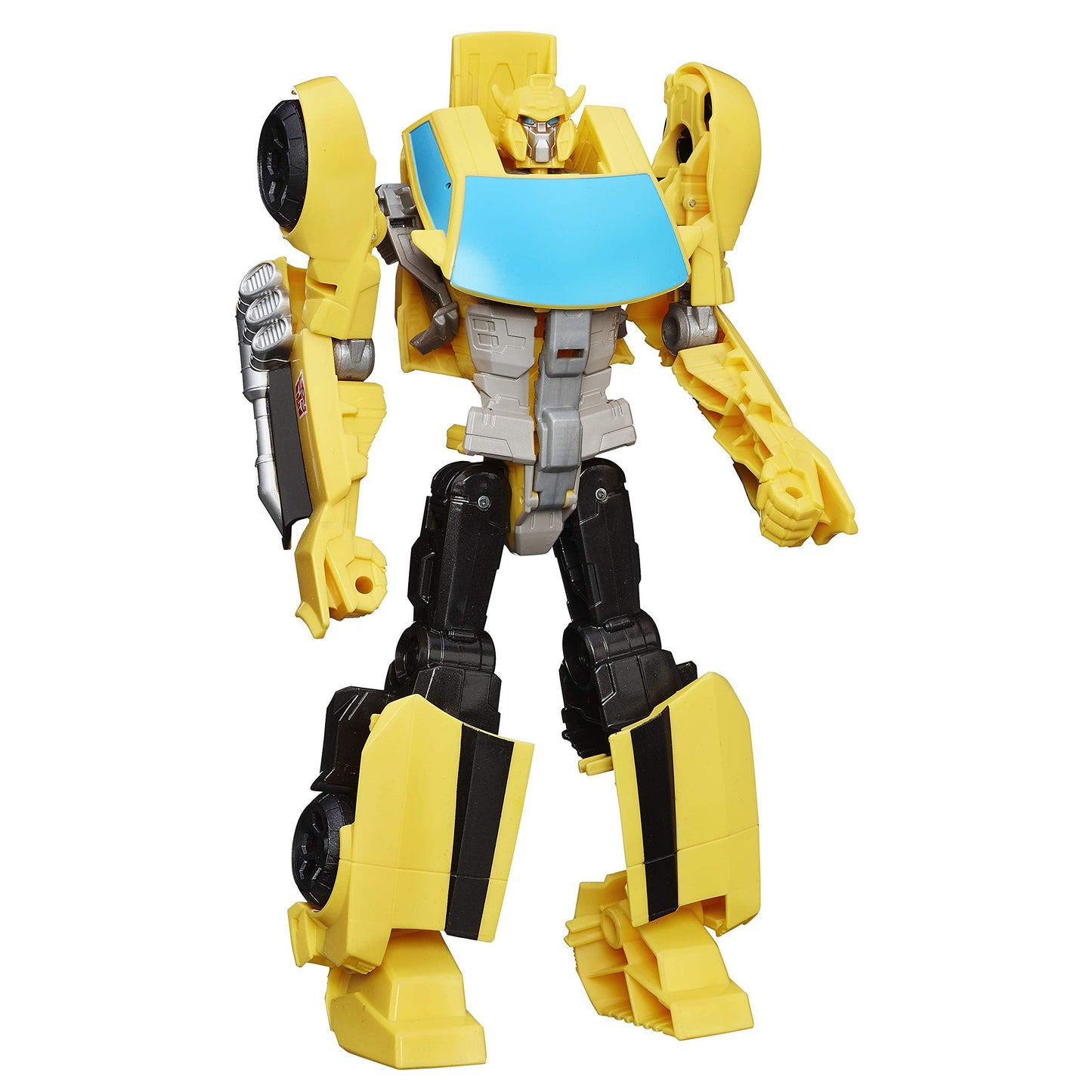 Transformers Bumblebee 11-Inch Action Figure | Autobot Cyber Commander, Converts to Yellow Car (Amazon Exclusive)