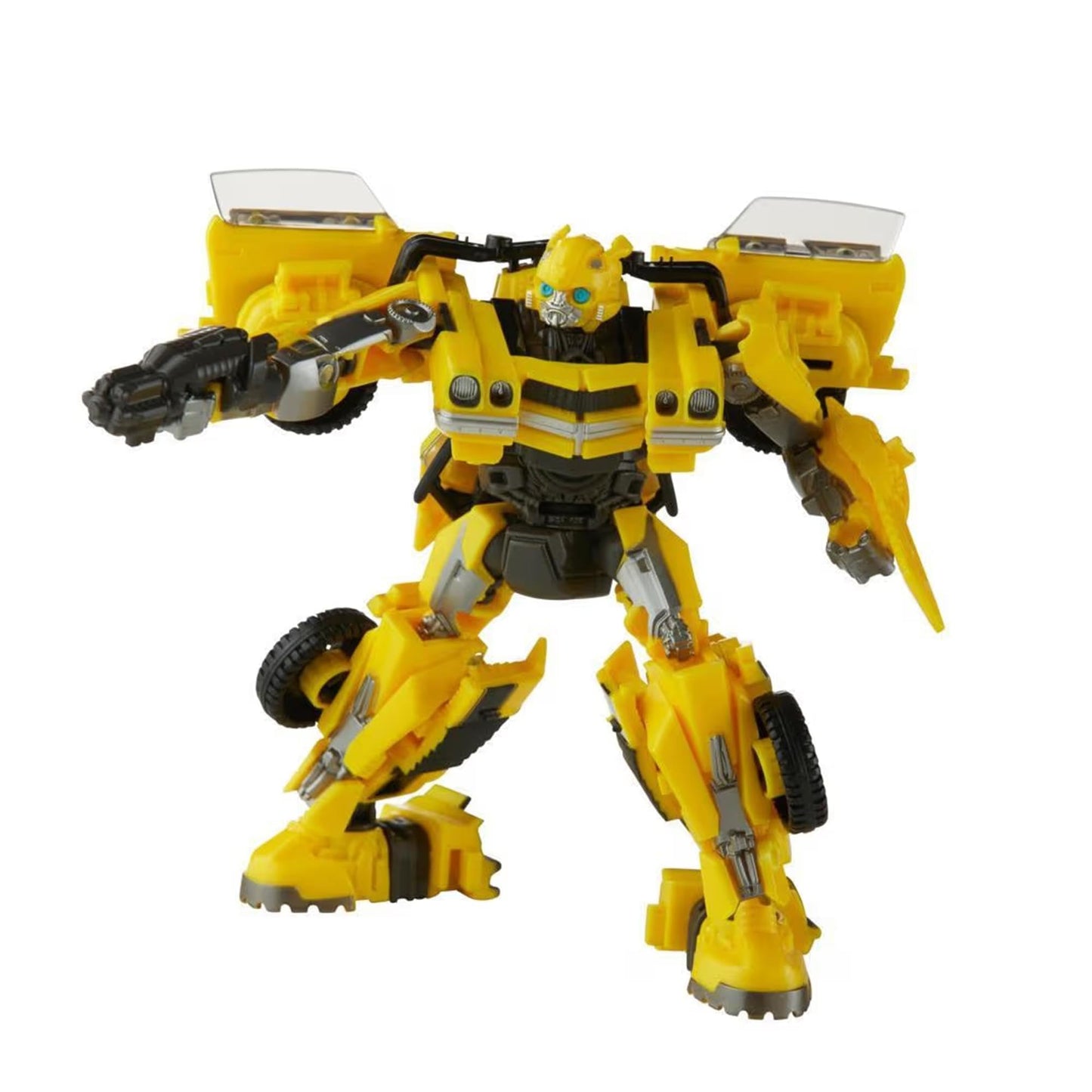 Transformers Studio Series Deluxe Bumblebee Figure – 4.5-Inch, 23-Step Robot to Camaro