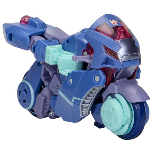 Transformers Legacy United Chromia Deluxe 5.5-Inch Cyberverse Figure | 20‑Step 2‑in‑1