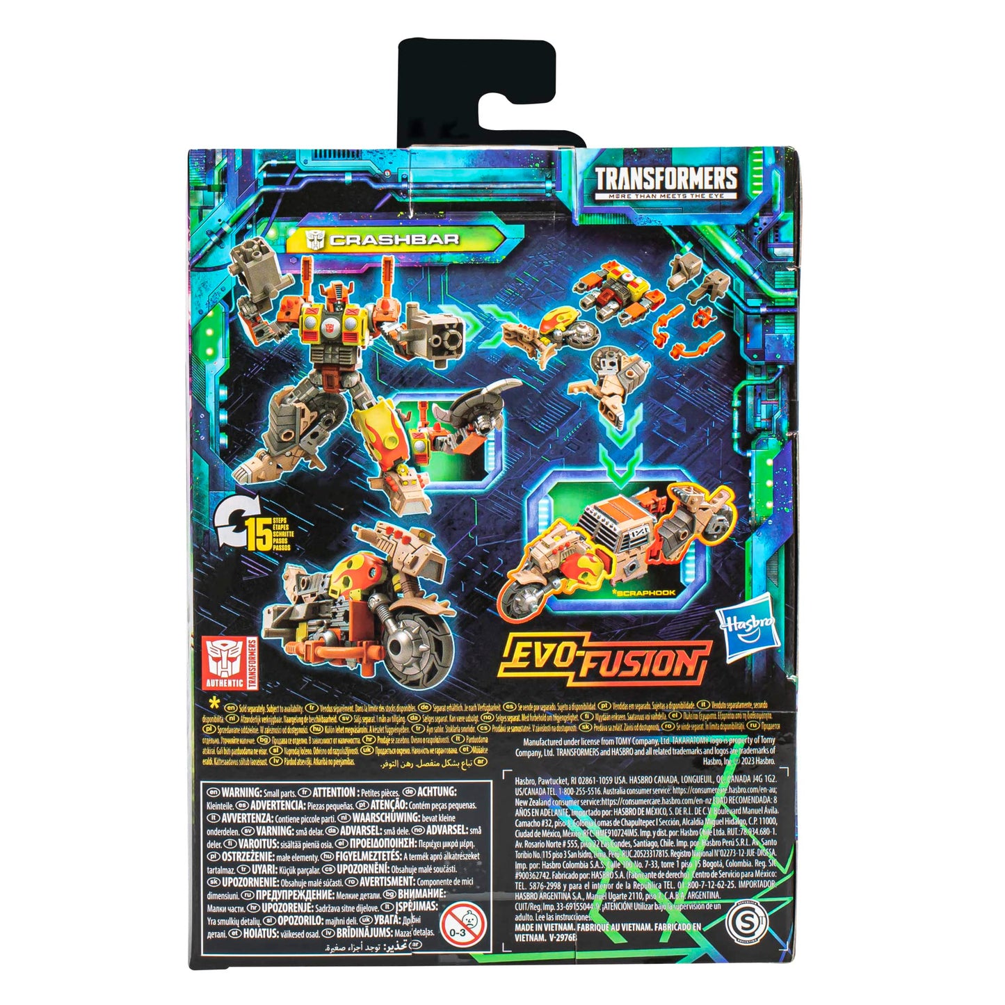 Transformers Legacy Evolution Deluxe Crashbar – 5.5-inch Action Figure (Ages 8+)