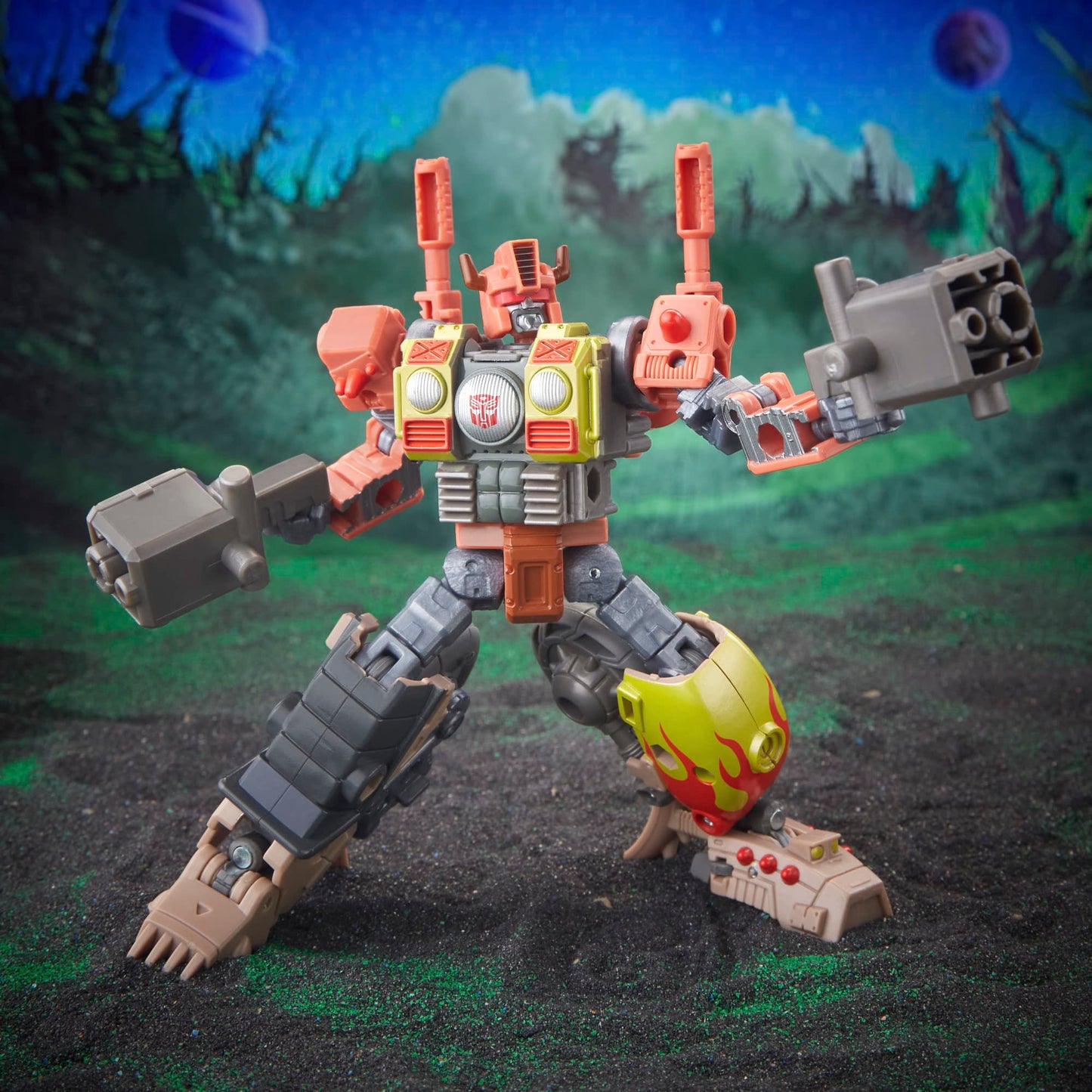 Transformers Legacy Evolution Deluxe Crashbar – 5.5-inch Action Figure (Ages 8+)