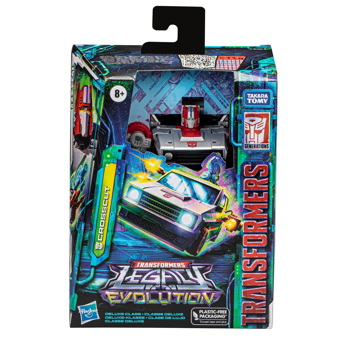Transformers Legacy Evolution Deluxe Crosscut – 5.5-Inch Action Figure (Ages 8+)