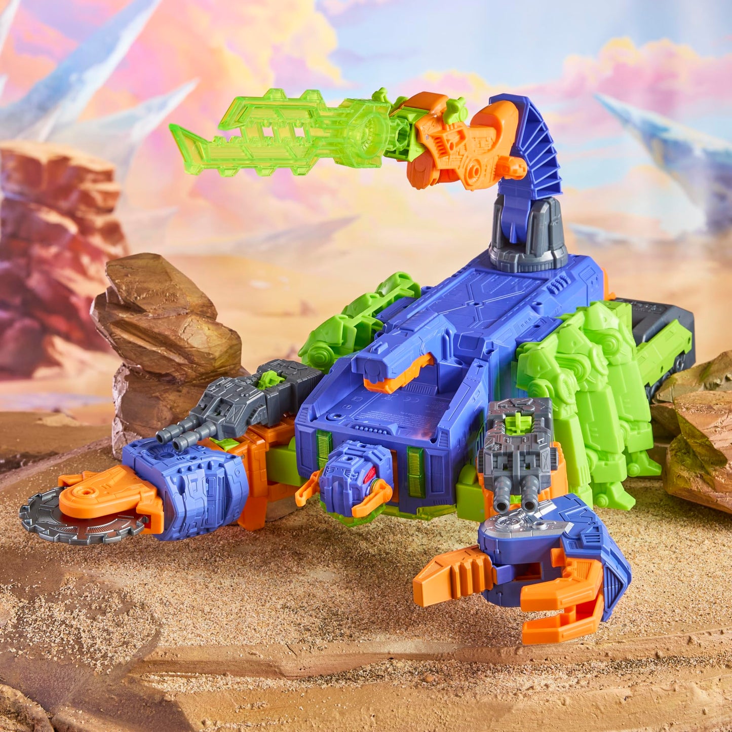 Transformers CYBERWORLD Scorponok Strike Battle Set – 2-in-1 Converting Figure with Lights & Sounds