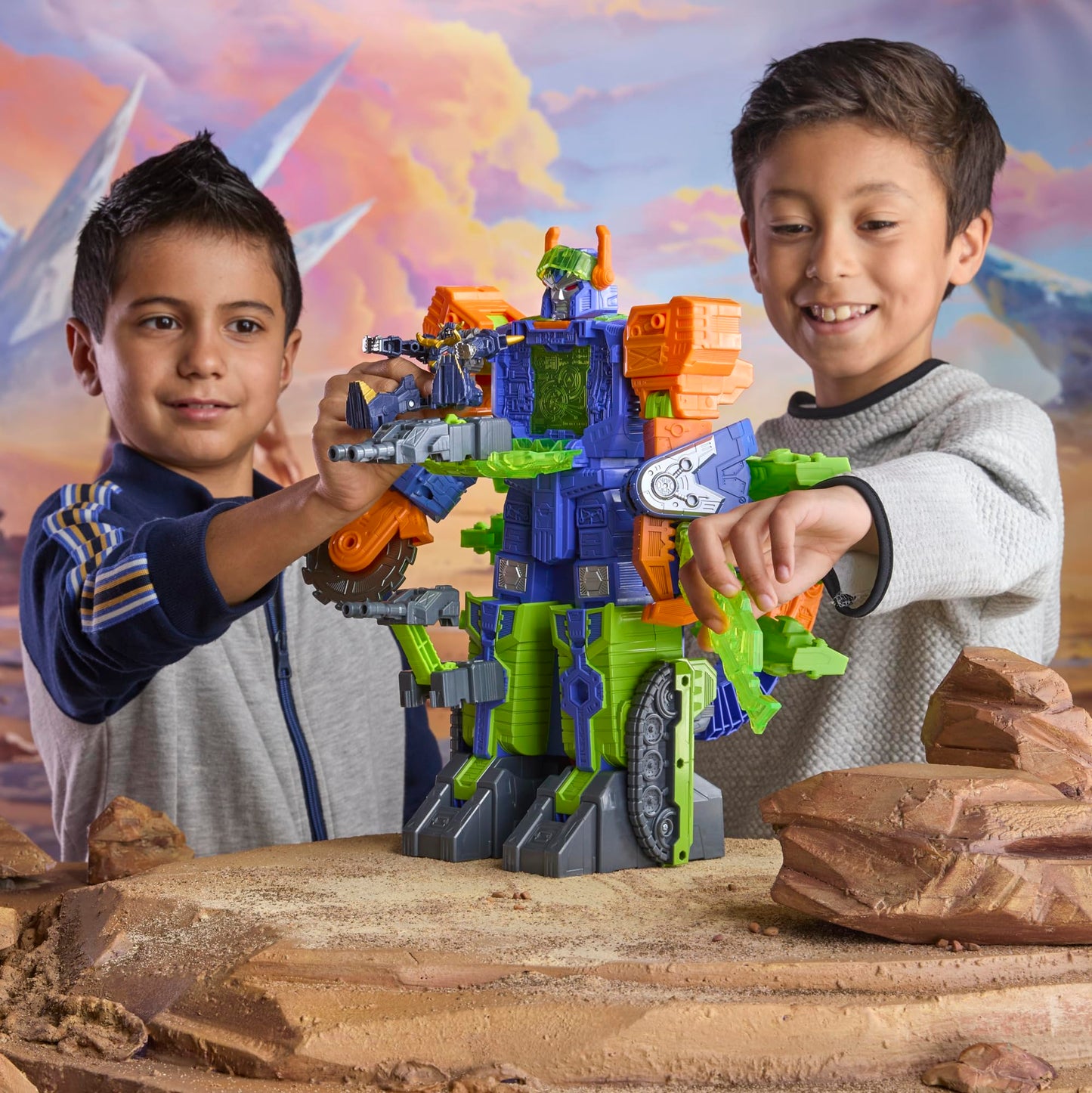 Transformers CYBERWORLD Scorponok Strike Battle Set – 2-in-1 Converting Figure with Lights & Sounds