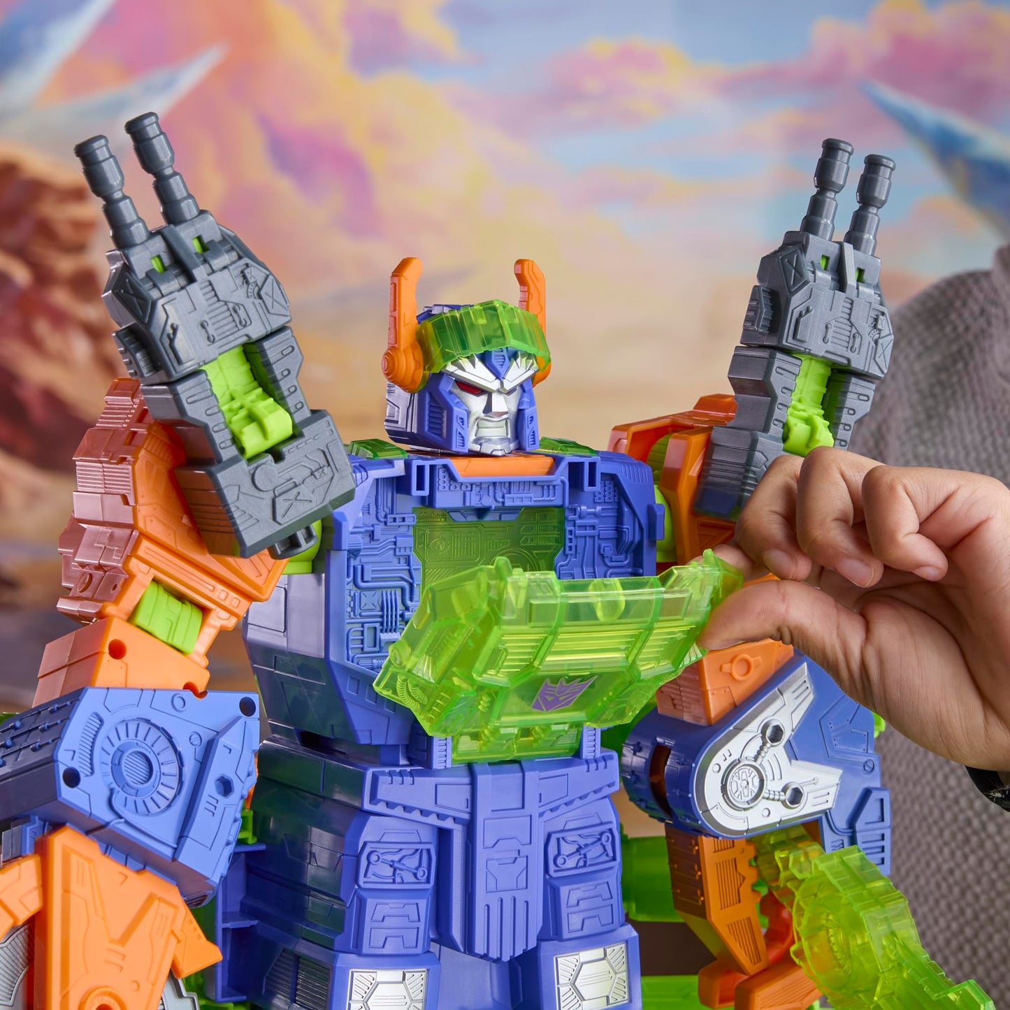 Transformers CYBERWORLD Scorponok Strike Battle Set – 2-in-1 Converting Figure with Lights & Sounds