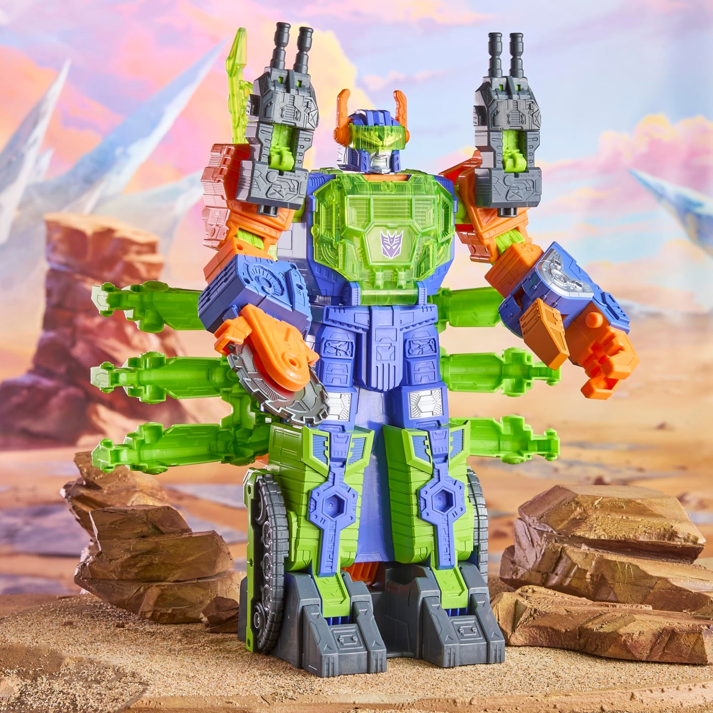 Transformers CYBERWORLD Scorponok Strike Battle Set – 2-in-1 Converting Figure with Lights & Sounds