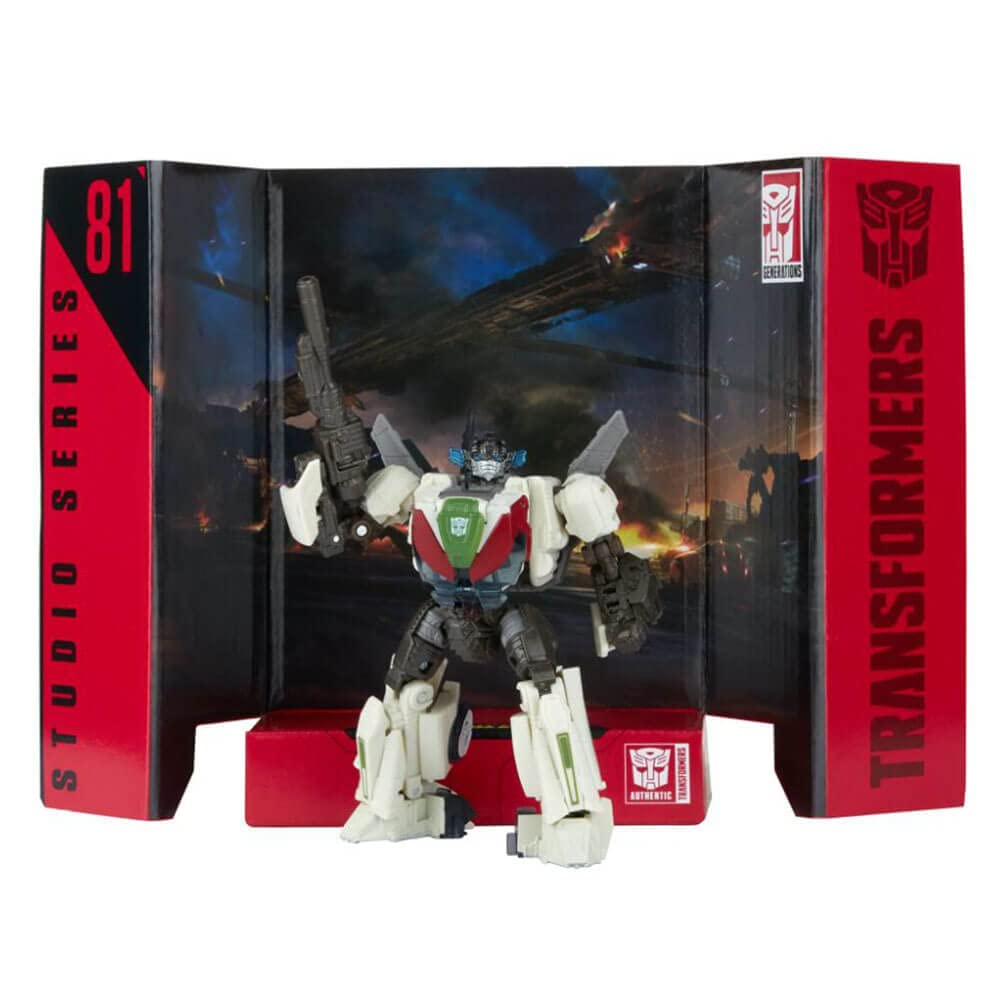 Transformers Studio Series 81 Deluxe Wheeljack Action Figure — 4.5-Inch, Movie-Inspired