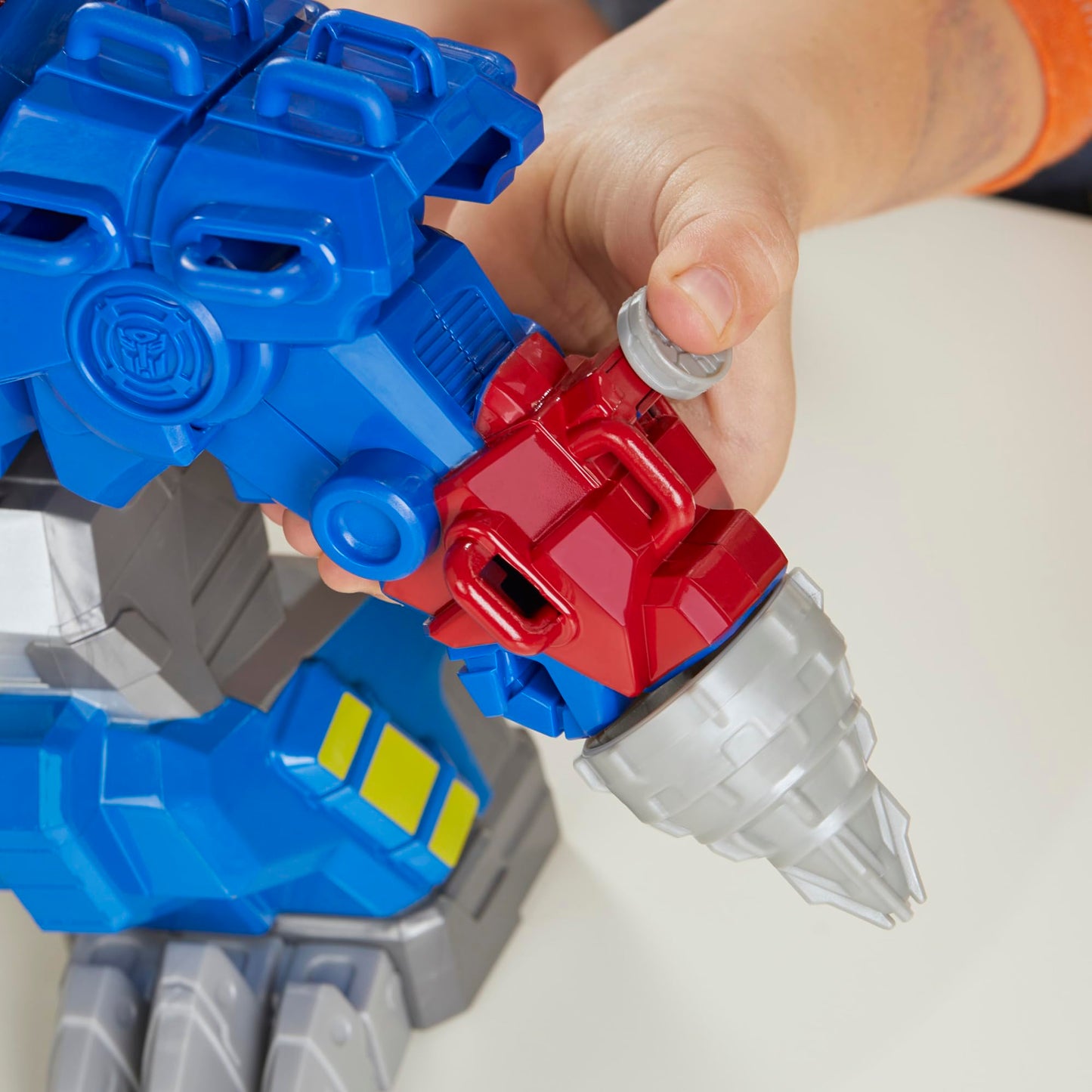Transformers Dinobot Adventures: Optimus Prime T-Rex Converting Toy with Lights & Sounds