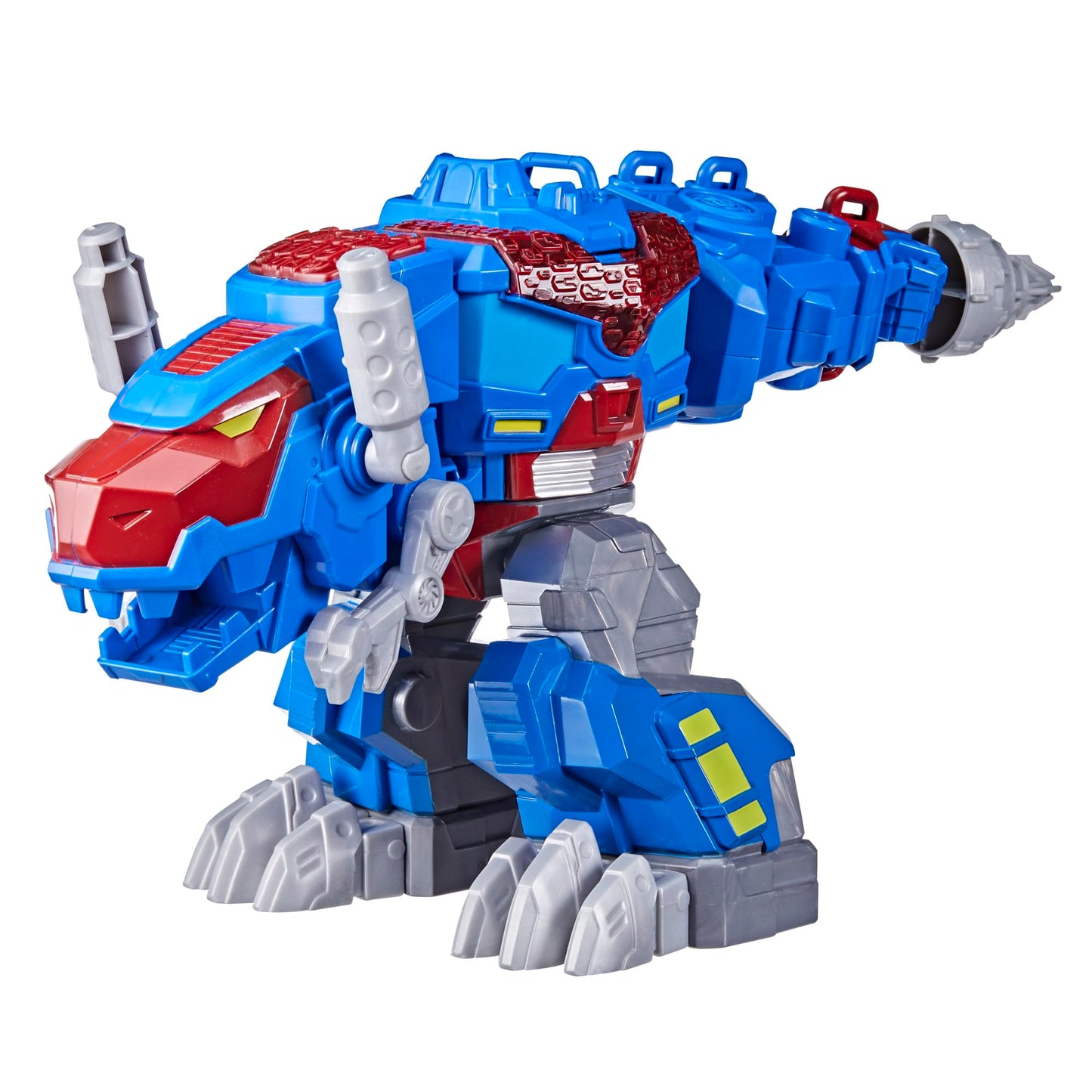 Transformers Dinobot Adventures: Optimus Prime T-Rex Converting Toy with Lights & Sounds