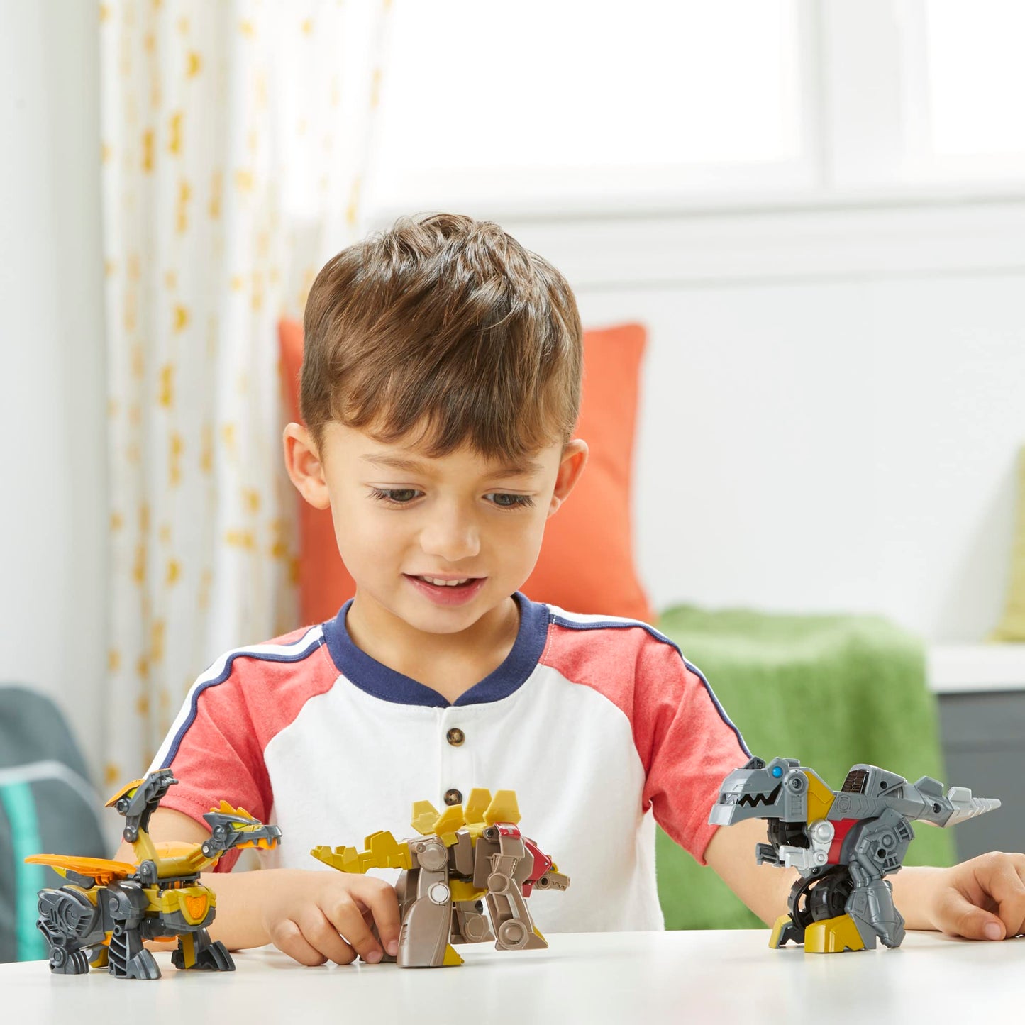 Transformers Dinobot Adventures 3-Pack Grimlock, Snarl & Predaking – 4.5-Inch Converting Figures, Ages 3+ (Amazon Exclusive)