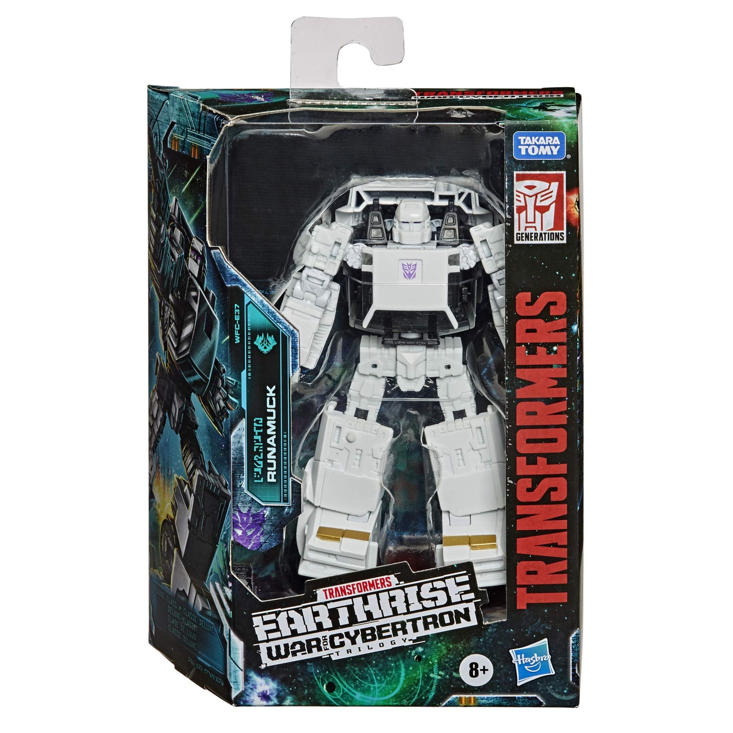 Transformers Earthrise Deluxe Runamuck Action Figure WFC-E37 – Fan-Voted, 5.5-inch
