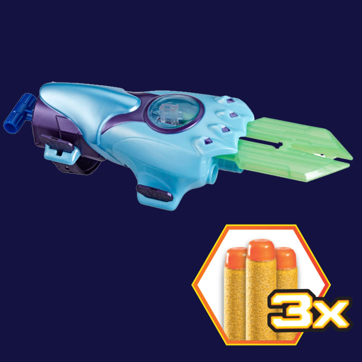 Transformers EarthSpark Cyber-Sleeve Battle Blaster with 3 Nerf Darts & Cyber-Sword | Interactive Toy for Kids 6+