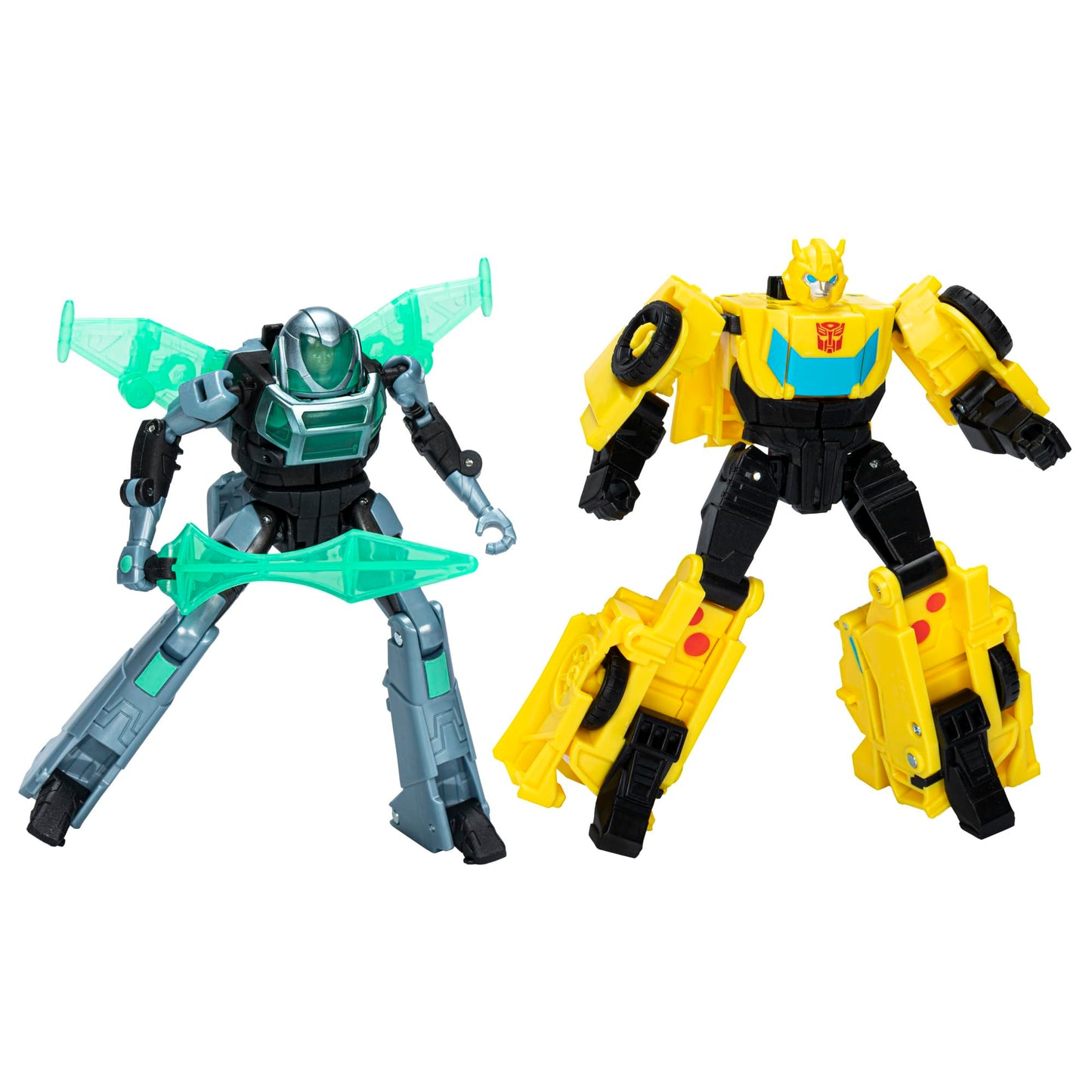 Transformers EarthSpark Cyber-Combiner: Bumblebee & Mo Malto Figures