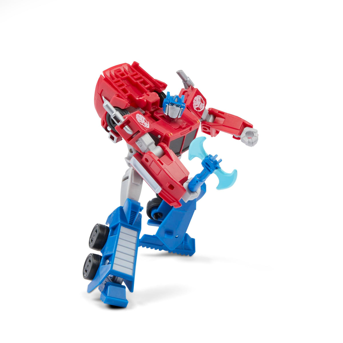 Transformers EarthSpark Optimus Prime Deluxe Class Figure – 12.5 cm, 19 Step Robot to Truck Conversion | Ages 6+