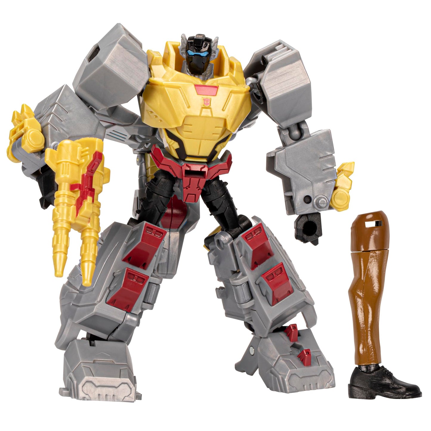 Transformers EarthSpark Grimlock Deluxe Class 5-Inch Figure | 21-Step Robot to Dino