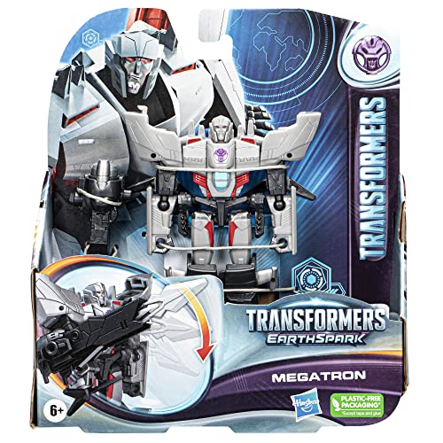 Transformers EarthSpark Megatron Warrior Class 12.5 cm – 2-in-1 Transform Toy