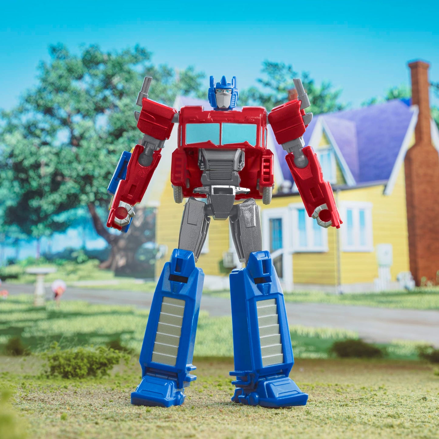 Transformers EarthSpark Warrior Class Optimus Prime – 5-Inch Action Figure
