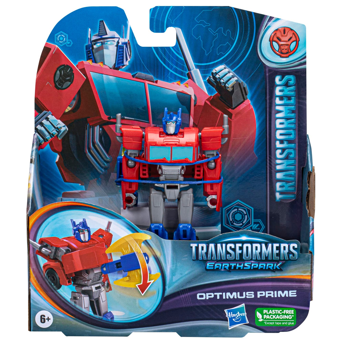 Transformers EarthSpark Warrior Class Optimus Prime – 5-Inch Action Figure