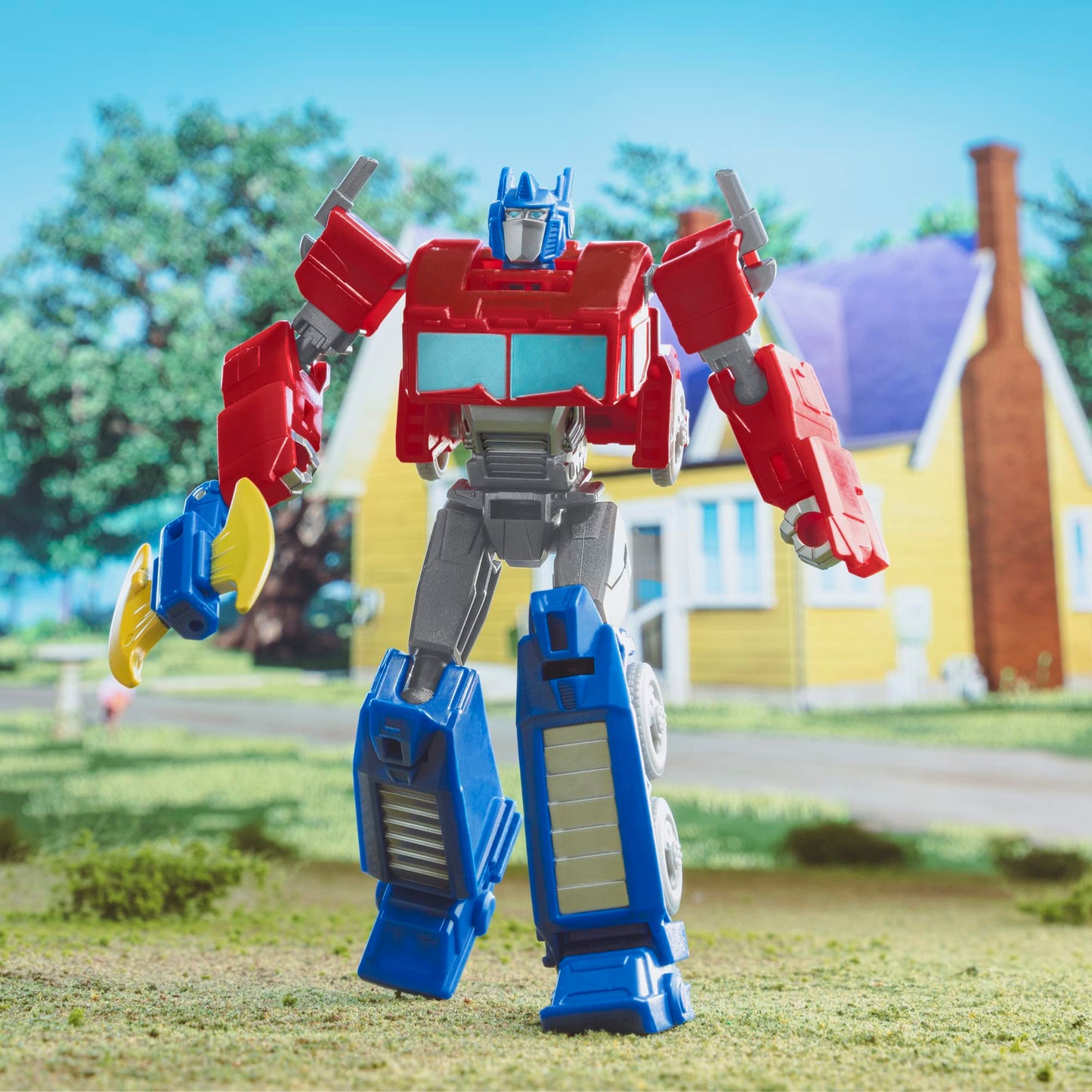Transformers EarthSpark Warrior Class Optimus Prime – 5-Inch Action Figure