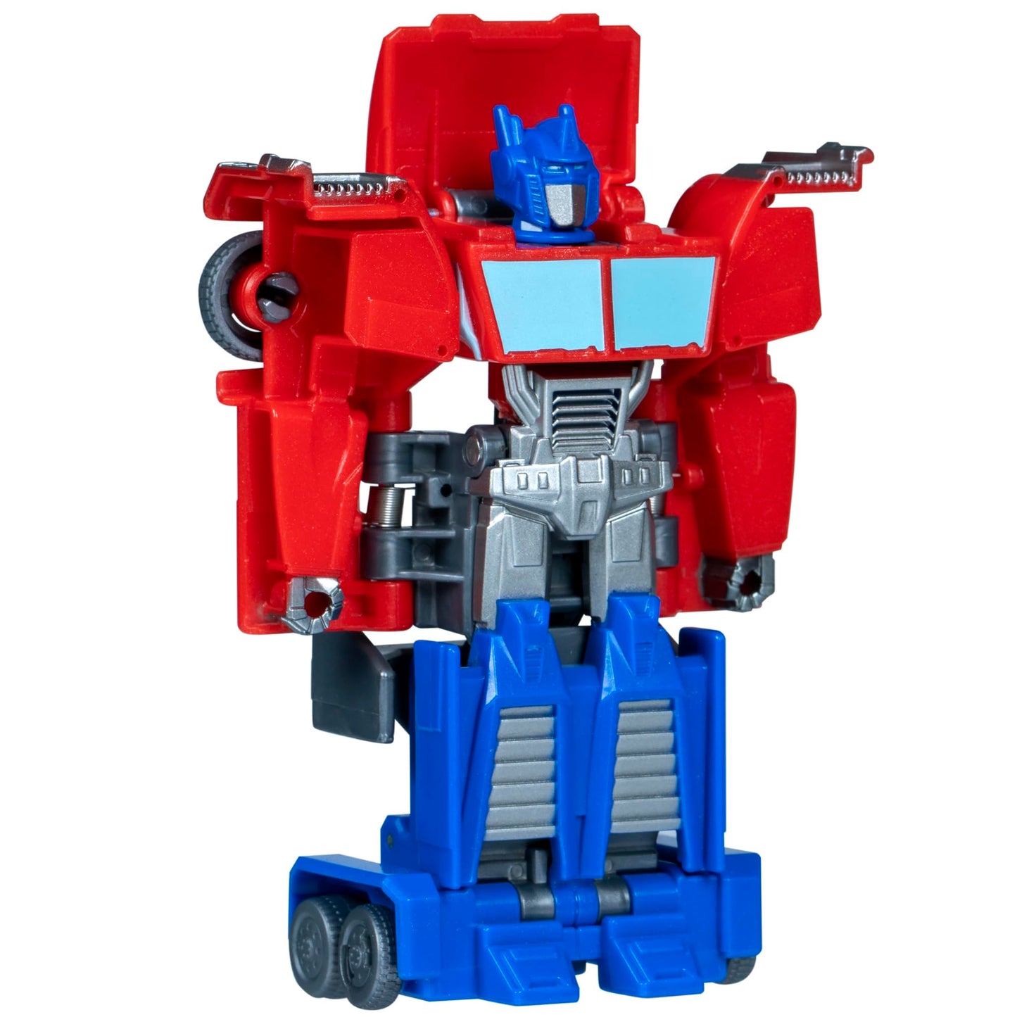 Transformers EarthSpark 1-Step Smash Changers Optimus Prime – 4-Inch Robot Figure