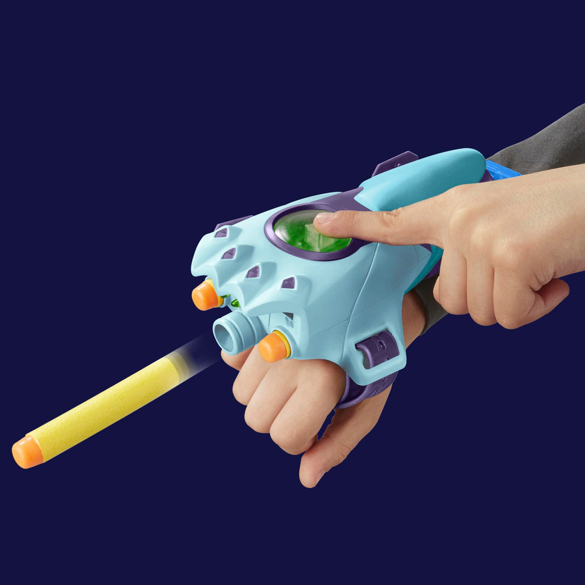 Transformers EarthSpark Cyber-Sleeve Battle Blaster with 3 Nerf Darts & Cyber-Sword | Interactive Toy for Kids 6+