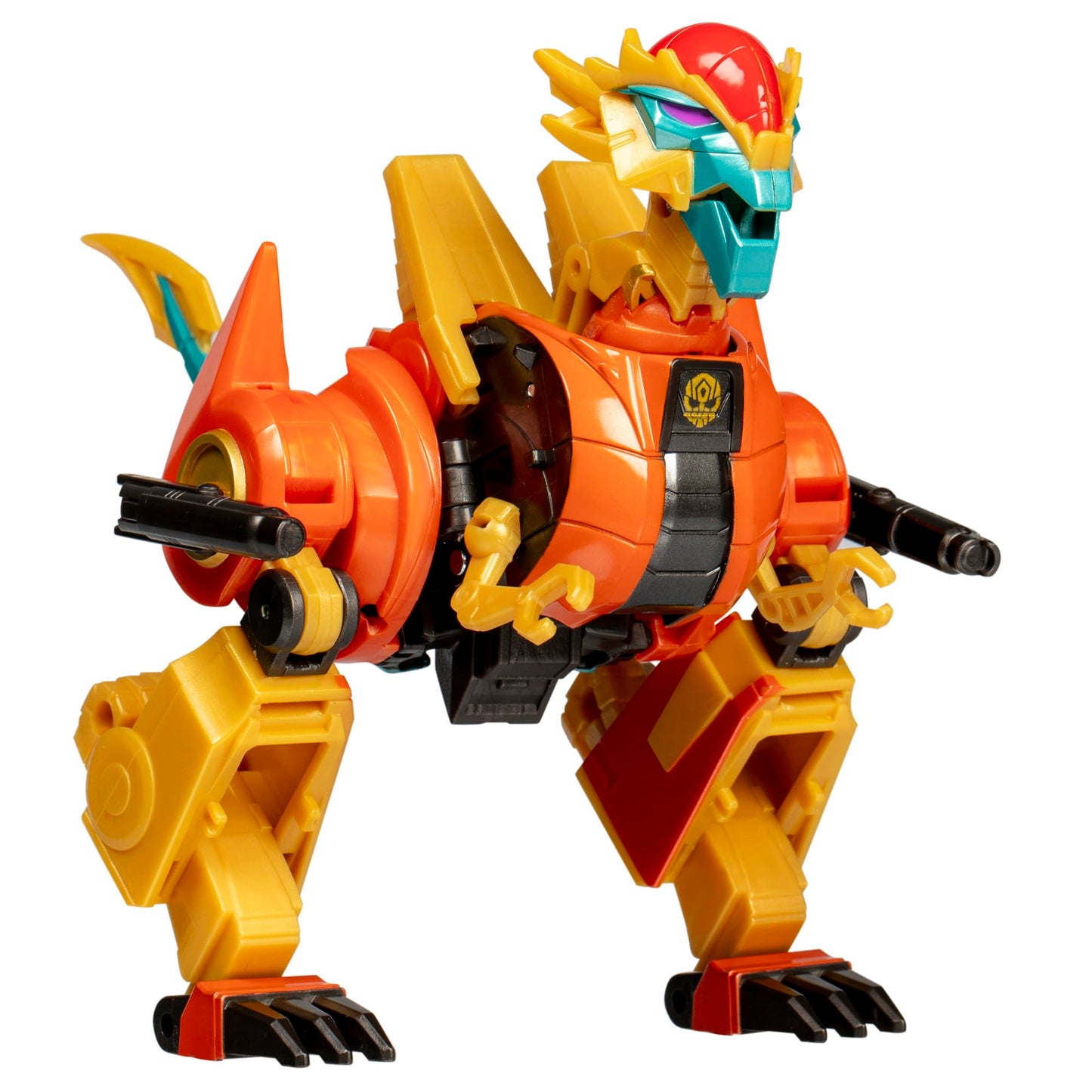 Transformers EarthSpark Terran Jawbreaker Deluxe 5-Inch Robot Figure — 16-Step Dino Conversion