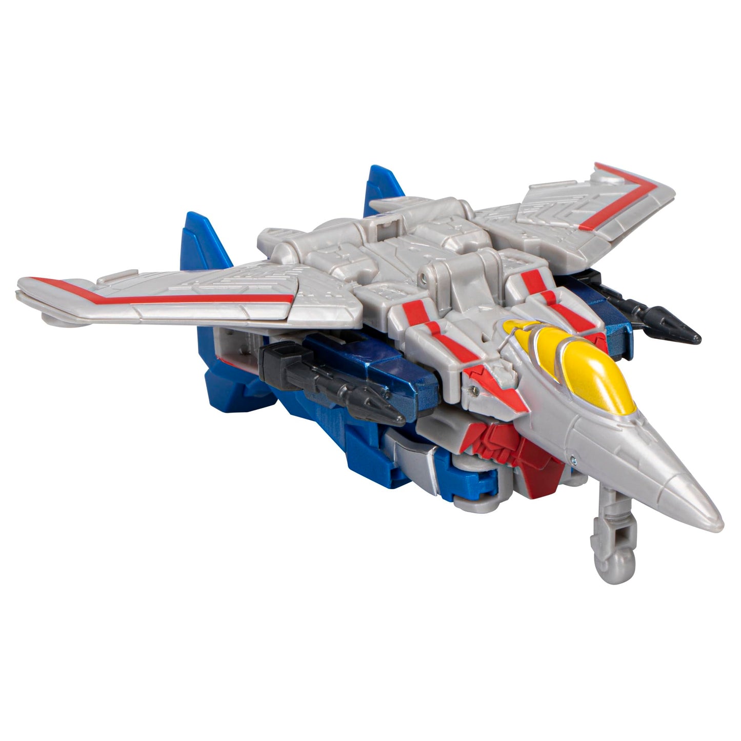 Transformers EarthSpark Warrior Class Starscream Action Figure – 5-Inch, 2-in-1 Robot to Jet Conversion
