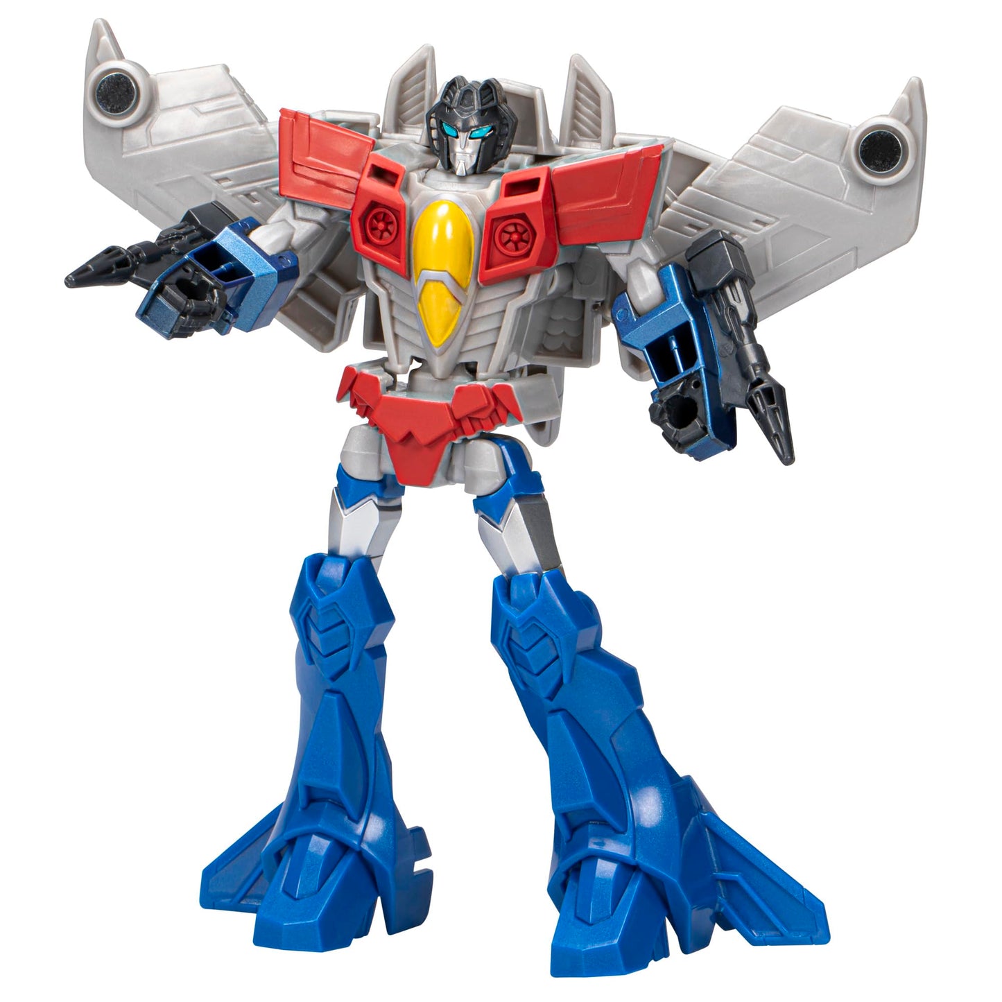 Transformers EarthSpark Warrior Class Starscream Action Figure – 5-Inch, 2-in-1 Robot to Jet Conversion