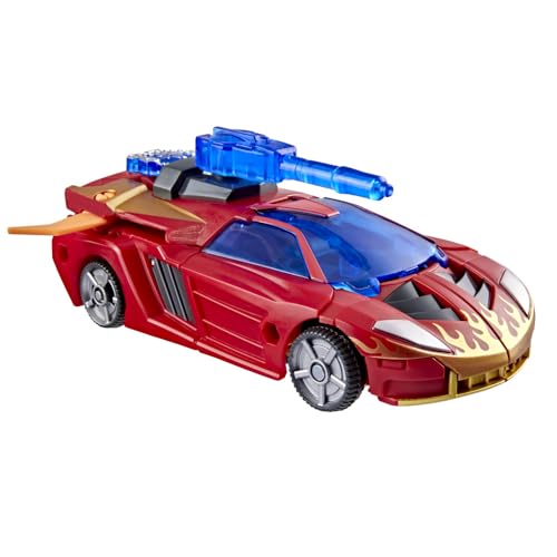 Transformers Age of the Primes Excellion Deluxe Class Action Figure - 14 cm, 17-Step Robot to Car